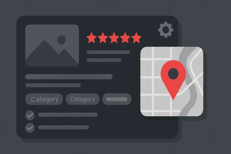 Google Business Profile guide showing optimization for local search visibility